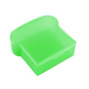 Estbridge Sandwich Box Food Storage Toast Shape Holder Plastic for Lunch  Sandwich Containers  Sandwich Keeper for Adults Prep Microwave
