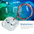 thumbnail image 1 of Strain Gauge Load Cell, Practical 3-Wired Weighing Sensor, 50kg/110lb Weight Sensor For Platform Balance Platform Scales Belt Scales Electronic Weighing Devices, 1 of 8