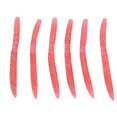 thumbnail image 1 of Appât de Pêche pour Nouilles, Couler Plus Vite Appât Souple pour Nouilles Pièces Réfléchissantes Flexible pour la Pêche Rouge Foncé,Vert Foncé,Orange Jaune,Rose,Jaune, 1 of 8
