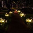 thumbnail image 2 of 1Pcs Solar Lawn Light 120LED Firework Starburst Fairy Lights Stake Waterproof Lighting Modes Light Control Outdoor Garden Path Lawn Lamp, 2 of 8