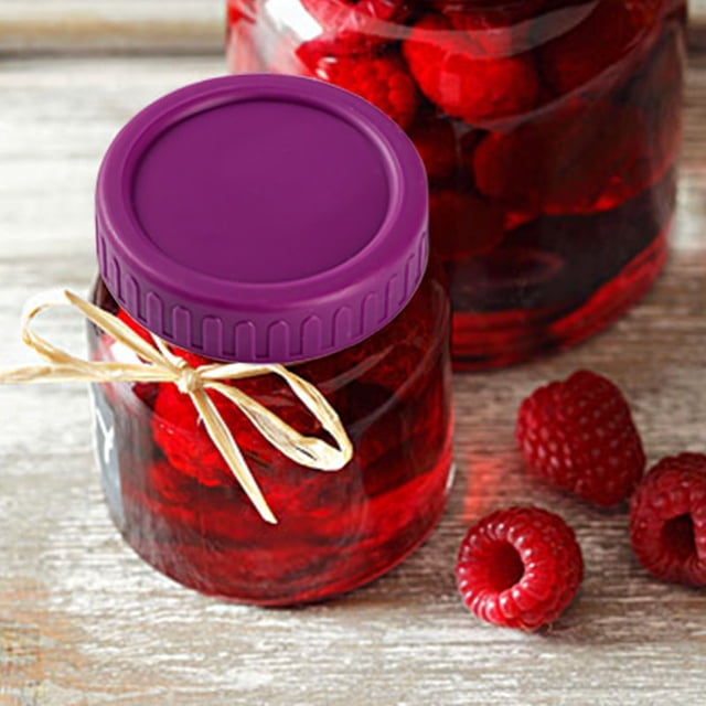Universal Lid Set for Sealing Bags and Storage Boxes Ideal Glass Jar Preservation Versatile Compartment Solutions 12PCS