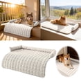 thumbnail image 1 of Washable Pet Bed Sofa Protector Mat with Soft Warm Cushion for Dogs and Cats Indoor Use, 1 of 5