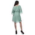 thumbnail image 4 of Moomaya Sorties de Plage Imprimées Femmes Grande Taille Robes d'Été pour Femmes Robe Courte, 4 of 6