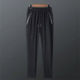 thumbnail image 2 of Ediodpoh Pantalon de Jogging Léger pour Hommes et Femmes, Pantalon de Course et de Randonnée à Séchage Rapide, Pantalon d'Entraînement de Piste avec Poches à Glissière, Pantalon pour Hommes Noir TTTG, 2 of 9