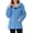 Blue#early fall fashion, variant on aohooy Women's Fleece Zip Up Jacket Long Oversized Sherpa Hoodie Fuzzy Warm Soft Comfy Fall Winter Outerwear Coat with Pockets Dark Gray,L