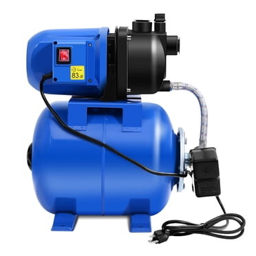 Gymax Pompe à Eau de Jardin 1200 W, Puits Peu Profond, Pressurisée