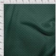 thumbnail image 3 of oneOone Georgette Viscose Teal Green Fabric Rabbit Animal Sewing Craft Projects Fabric Prints By Yard 42 Inch Wide, 3 of 4