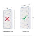 thumbnail image 2 of Dream On Me, Breathable Orthopedic Extra Firm Crib & Toddler Mattress, Reversible Design, Model #BR-5E5G, 2 of 6