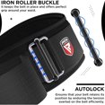 thumbnail image 3 of RDX Weight Lifting Belt, 6 Inch Curved Padded Back Lumbar Support, Functional Fitness Strength Training, Core Exercise Workout Bodybuilding Powerlifting Deadlifts Squats, Home Gym Equipment, 3 of 5