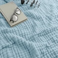 thumbnail image 1 of EGNMCR Couverture Jetée, Couverture Jetée pour Canapé Couverture en Mousseline Couverture en Mousseline Adulte Été Douce Couverture en Mousseline la Couverture, 1 of 1