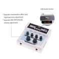 thumbnail image 3 of Muslady MF-8 Mini Karaoke Audio Mixer with Stereo Echo, Dual Microphone Inputs, Bluetooth Recording, MP3 Capability, and Amplifier for TVs, PCs, and Smartphones, 3 of 8