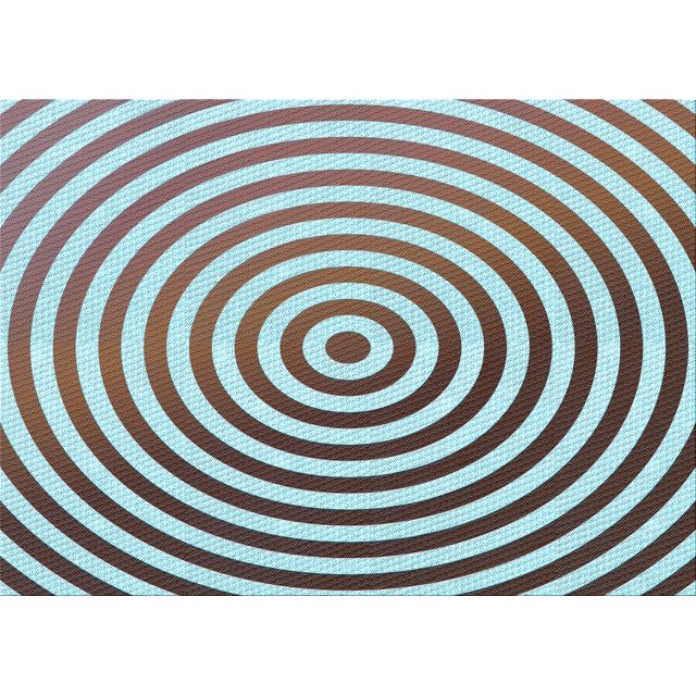 Ahgly Company Machine Washable Indoor Rectangle Transitional Blue Lagoon Blue Area Rugs, 2' x 4'