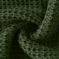 thumbnail image 5 of Penkiiy Chandail à Col Rond pour Homme Coupe Ajustée Léger à Manches Longues Tricoté Chandails TG Vert Armée, 5 of 5