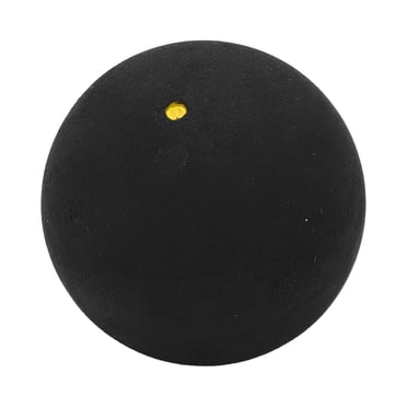 37mm Fun Squash Ball Single Dot Games Squash Balls Rubber Squash Racket Balls for Beginner Competition Training[Yellow]