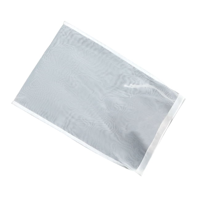 100-Mesh Ultra-Fine Nylon Filter Bag Kitchen Strainer, Food-Grade Reusable Strainer for Soy Milk Juices Wine, Large Capacity 12x18in Drawstring Bag Multi-Use Liquid Filtration
