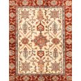 thumbnail image 1 of Ahgly Company Indoor Rectangle Abstract Brown Gold Oriental Area Rugs, 6' x 9', 1 of 6