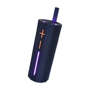 A Portable Bluetooth Speaker With Led Lights Wireless Speaker With Fm Radio 360° Surround Sound 15M Range Outdoor Speaker 1.25 Lbs