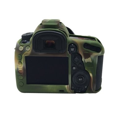 GadgetCom Camera Case Compatible with Canon EOS 5D Mark IV 5D4 , Anti-Slip Soft Silicone Shell Protective Cover
