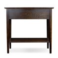 thumbnail image 3 of Leick Furniture Hall Wood Console-Sofa Table in Chocolate Oak Finish, 3 of 6