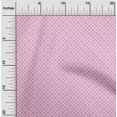 thumbnail image 2 of oneOone Rayon Light Pink Fabric Bone & Paw Craft Projects Decor Fabric Printed By The Yard 56 Inch Wide, 2 of 4