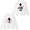 White, variant on Sombr Merch I Barely Know Her Album Crewneck Sweatshirt Fashion Men Women Long Sleeve