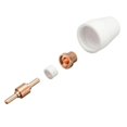 thumbnail image 3 of Maoww LG-40 Plasma Cutter Electrode Tips Set for CUT40 CUT50 Cutting Torch Parts 46pcs, 3 of 9