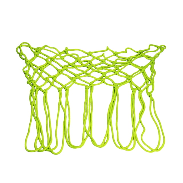 MasteelfCA Luminous Basketball Net Portable Basketball Net Outdoor Sports Balls Net Nylon Basketball Mesh