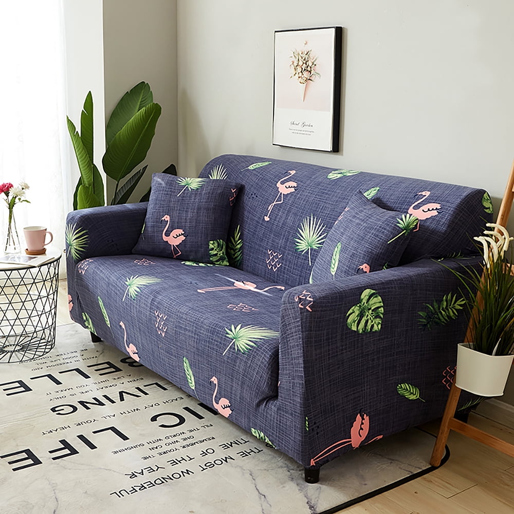 1/2/3/4 Seater Elastic Sofa Covers Slipcover Settee Stretch Floral Couch Protector