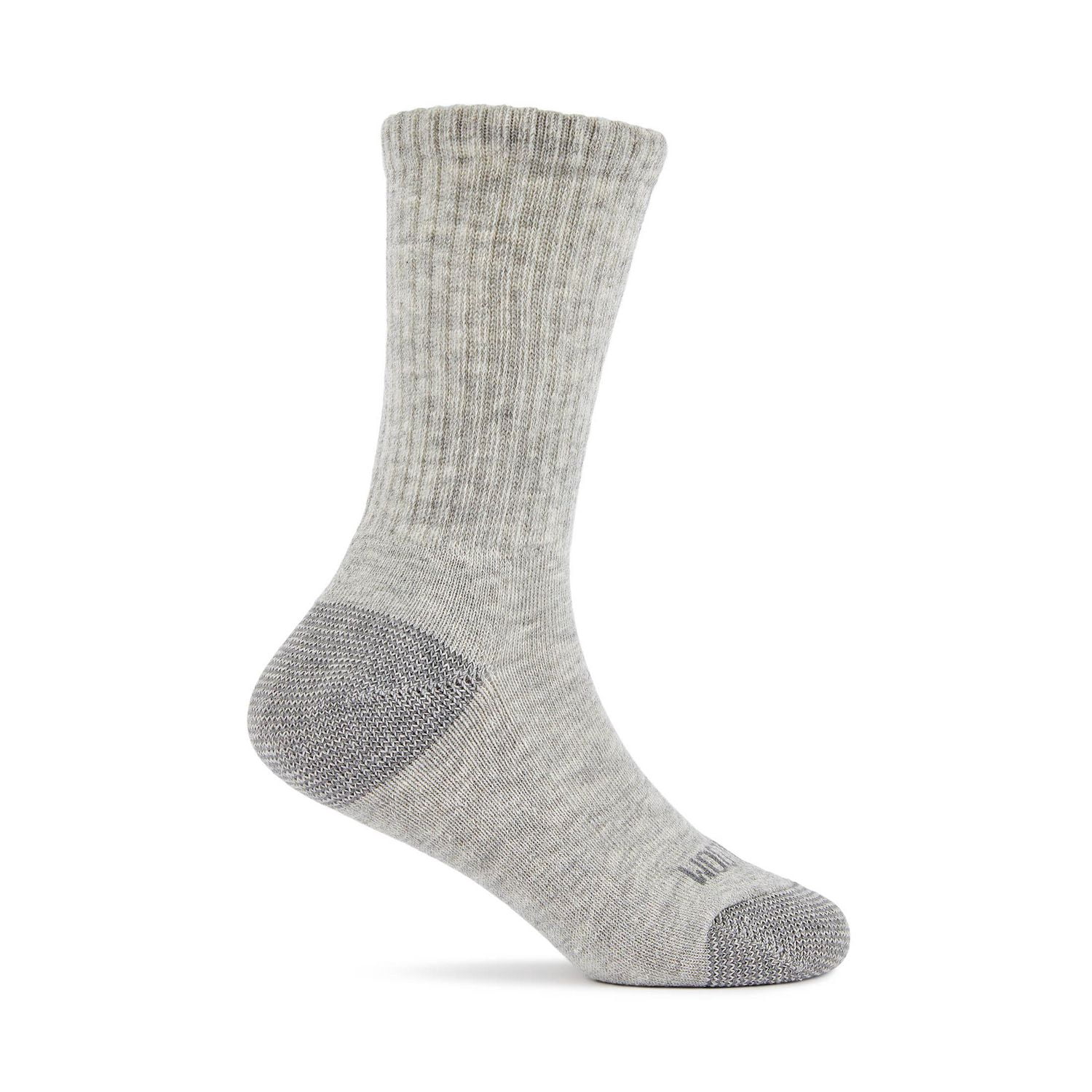 Chaussettes mi-mollet Fruit of the Loom pour garçons, paquet de 10, Dual Defense, coussinées, évacuation de l’humidité, contrôle des odeurs, couleurs assorties