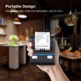 thumbnail image 4 of Milestone Milestone MHT-P8001 Portable 80mm Thermal Printer BT+USB Dual-mode Connection Built-in Rechargeable Lithium Battery Plug, 4 of 7