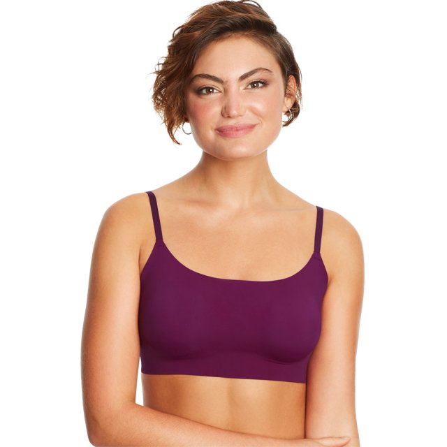 Maidenform Soutien-Gorge Sans Fil Confort Moderne pour Femmes, P, Rouge Galactique