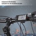 thumbnail image 3 of Electric Bicycle Instrument Controller, LCD Display Instrument Controller, Light Weight for Scooters Accessory Meter Control Electric Bicycles 24V/36V 250W/350W,36V/48V 250W/350W, 3 of 7