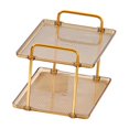 thumbnail image 3 of DOLITY 2 Layer Cabinet Organizer Shelf Bathroom Counter Organizer Tray for Toiletries, 3 of 9