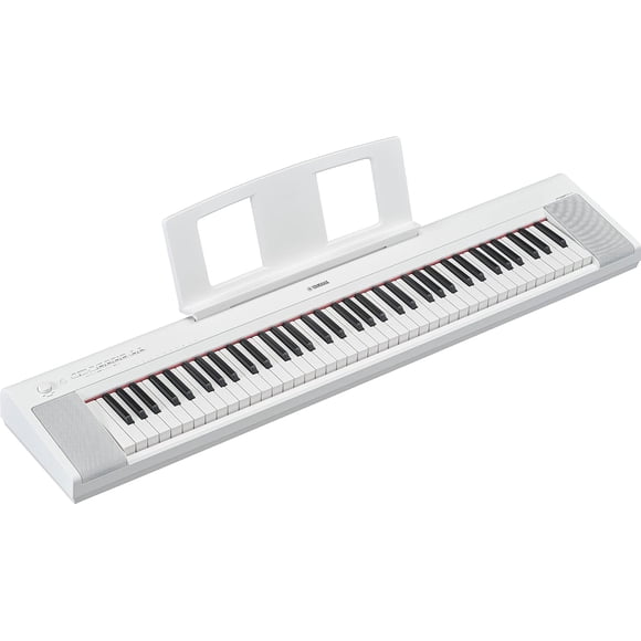 Yamaha Piaggero NP-35 76-Key Digital Piano w/Adaptor (White)