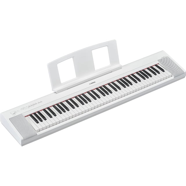 Yamaha Piaggero NP-35 76-Key Digital Piano w/Adaptor (White)