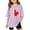 Violet Clair, variante sur Bmisegm Hauts pour Filles T-Shirt Graphique de la Fête du Canada à Manches Courtes T-Shirt Décontracté à Col Rond pour l'Été et l'Extérieur Jolis Hauts d'Été Blanc 7-8 Ans