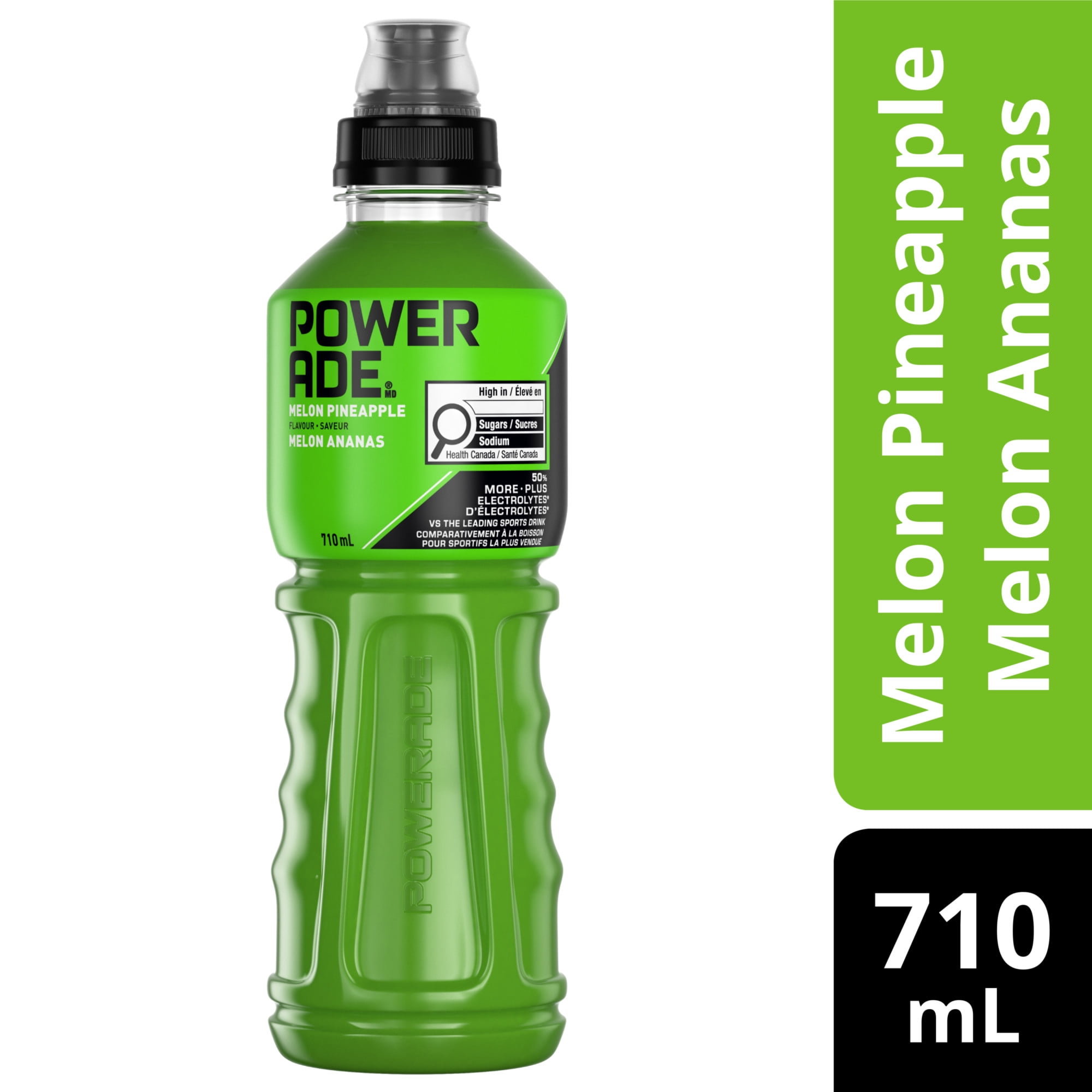 Powerade Melon et ananas Bouteille, 710 mL