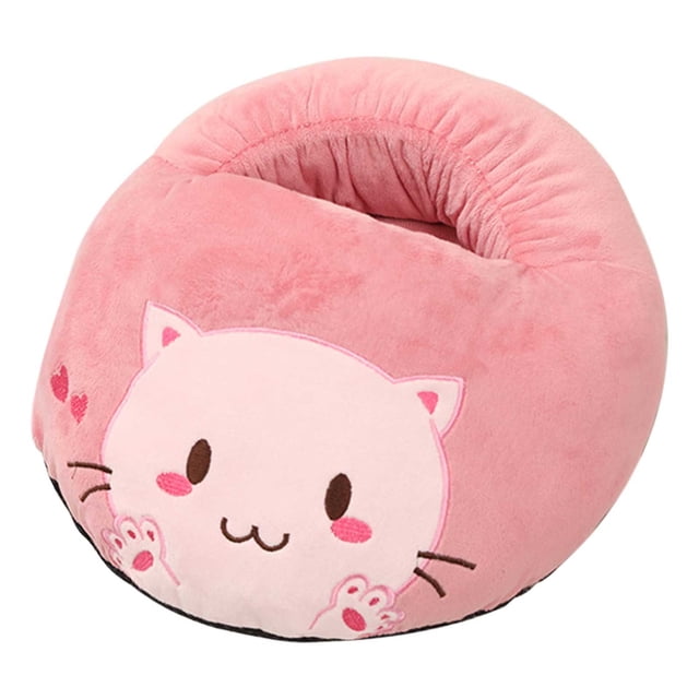USB Powered Heated Foot Warmer Portable Flannel Slipper for Office Home, 360° Warmth Comfort, Machine Washable Cold Weather Relief
