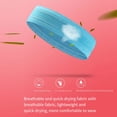 thumbnail image 3 of kurtrusly Comfortable To Wear Headband Absorbent Sweatband For Sports And Workouts Wide Application Green, 3 of 6