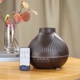 thumbnail image 1 of Jusqu'à 65 % de Réduction! Humidificateurs pour Chambre Diffuseur d'Arôme à Grain de Bois Creux 400ML Humidificateur Télécommandé, 1 of 1
