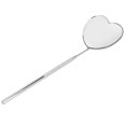 thumbnail image 1 of Miroir pour Cils, Poignée Moletée, Ergonomique, en Acier Inoxydable, pour Salon de Beauté, Argent, 1 of 8