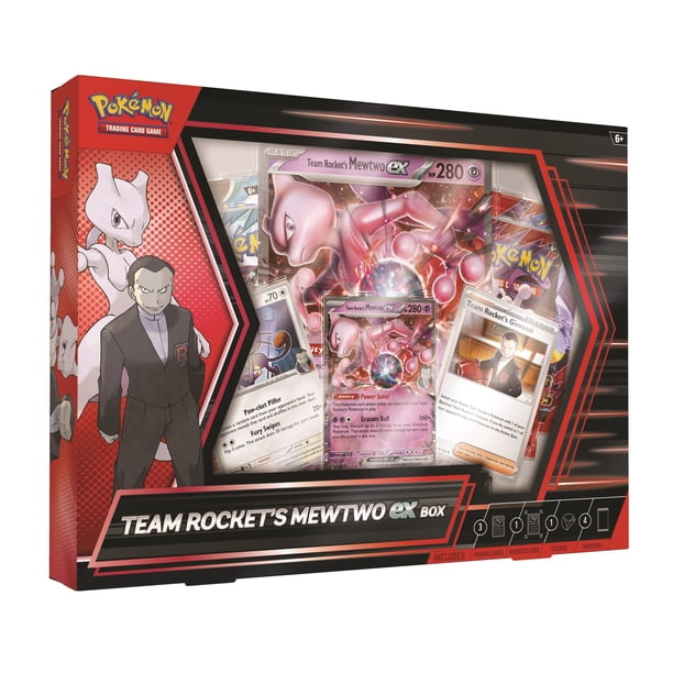 Pokemon TCG: Team Rocket's Mewtwo ex Box - Walmart.ca