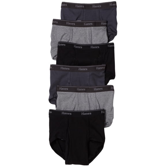 Hanes Ultimate Men's 6-Pack Classics Full-Cut Brief