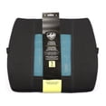 thumbnail image 1 of Auto Drive Gel and Memory Foam Lumbar Cushion, Black, 1 of 3