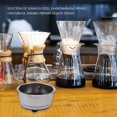 thumbnail image 4 of Friendly Detachable Stainless Steel Coffee Filter Basket Strainer Coffee Machine Accessories for Home Office(Double Cup), 4 of 5