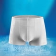 thumbnail image 2 of zbxnLI Men's Boxer Briefs Solid Color Lightweight Breathable Athletic Workout Running Underwear for Mens Boxers, 2 of 3
