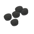 thumbnail image 1 of Transemion 5pcs Empty Aluminum Jars Cosmetic Screw Balm Lip Lid Cans Containers Black 50ml 1Set, 1 of 6