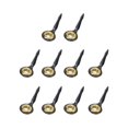 thumbnail image 2 of 10 Pieces Stainless Steel Fishing Rod Guides Fishing Line Guides Eye Sets, 2 of 8