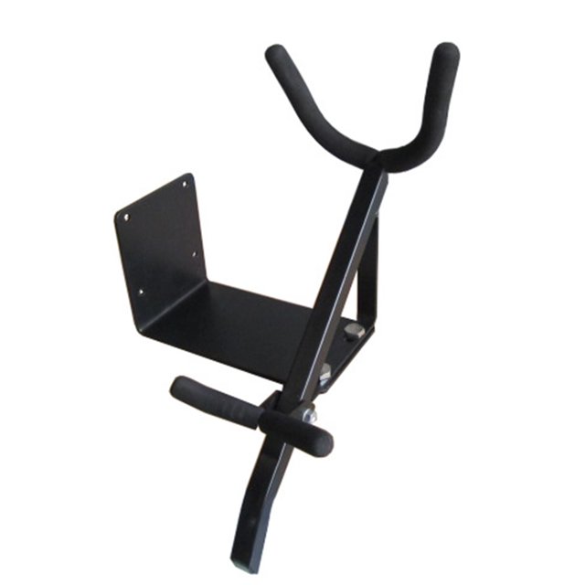 Display Saxophone Stand Sturdy Metal Wall Mounted Saxophone Holder Display Rack for Alto Tenor Saxophone