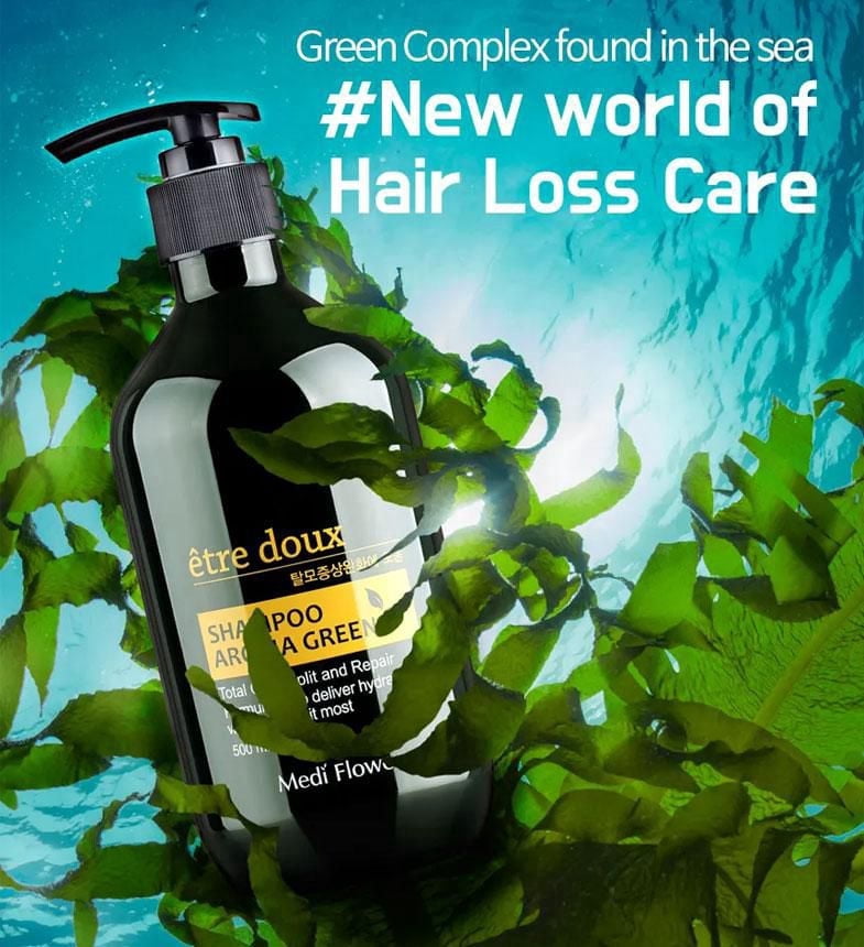 Medi Flower Etre doux Aroma Green Hair Shampoo
